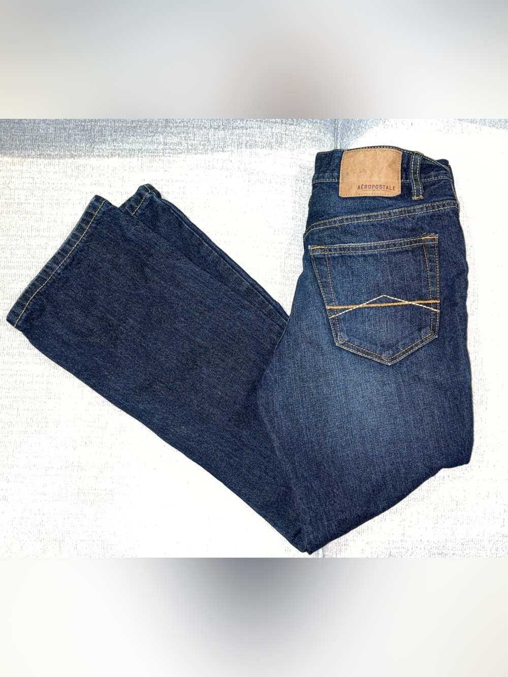 Aeropostale Men's Dark Blue Denim Jeans